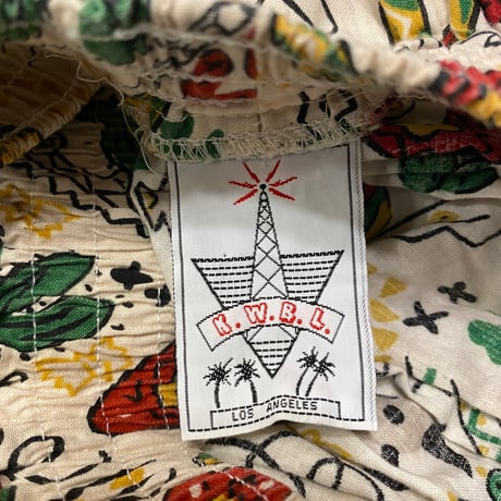 [USED] サボテン柄🌵ティアードスカート