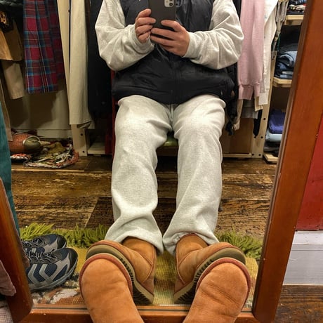 [USED] old "UGG Australia"  シープスキンブーツ PINK