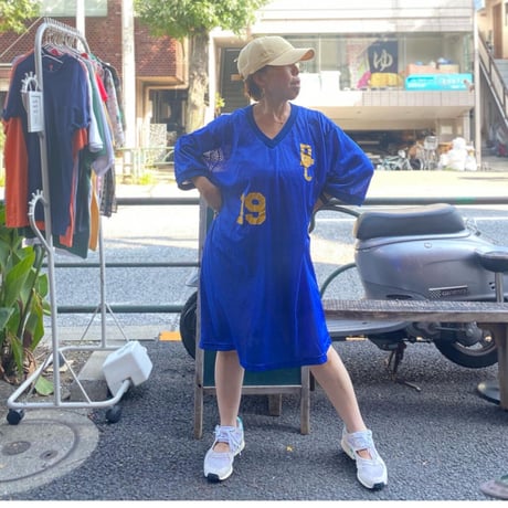 [USED] フットボール GAME メッシュTee