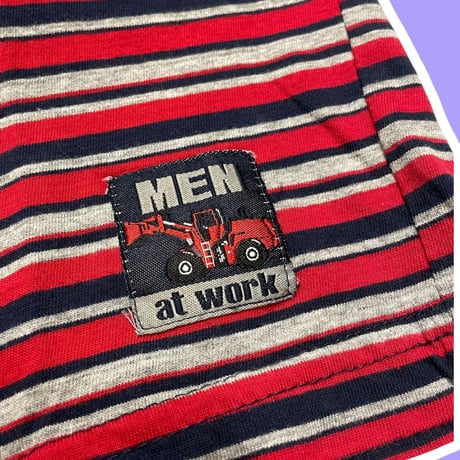 [USED]ボーダー チビtee