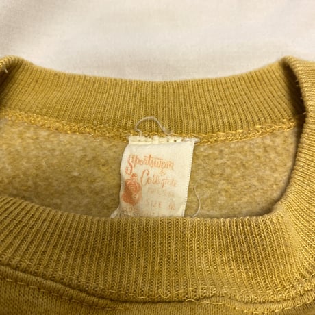 [USED] VINTAGE MUSTARD SWEAT！