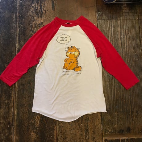 [USED]vintage GARFIELD ラグランTee