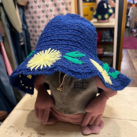 [USED]vintage 小さめ編み帽子