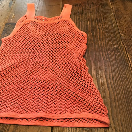 [USED]かわい！PINK メッシュタンクトップ