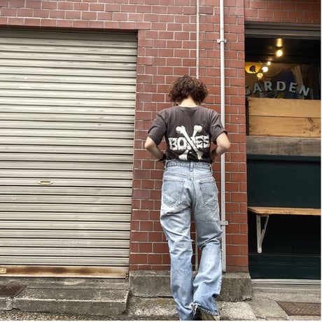 [USED] 00's POWELL "CROSSBONES" Tee