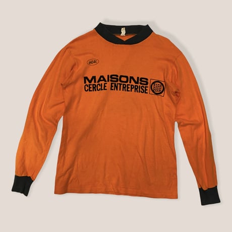 [USED] EURO VINTAGE フロッキープリントTee🧡