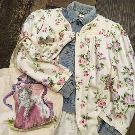 [USED] Vintage FLOWER Nightガウン