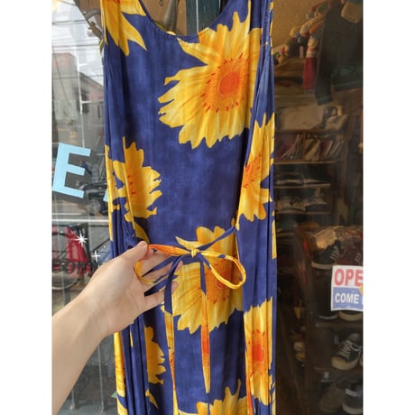 [USED] flower🌼ロングワンピース