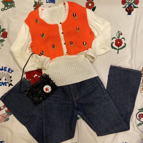 [USED] Levi's 濃紺フレアDENIM