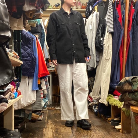 [USED] BLKデニム🖤WESTERN SHIRT