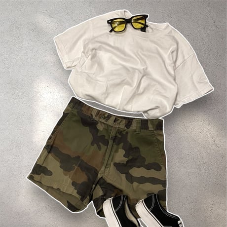 [USED] French CAMO ショーツ