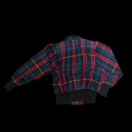 [USED]ショート丈 チェックJacket
