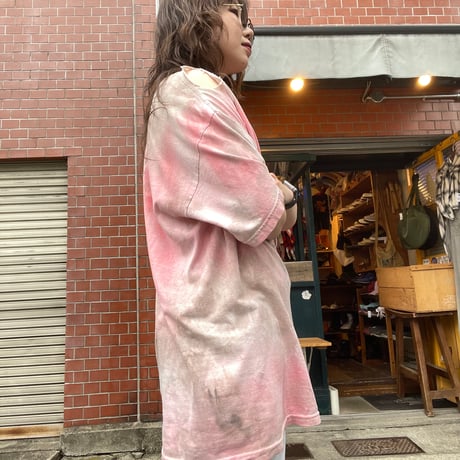 ［USED］タイダイ BORO tee