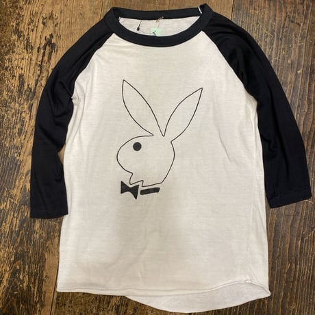 [USED] PLAYBOY! PRINTラグランTee