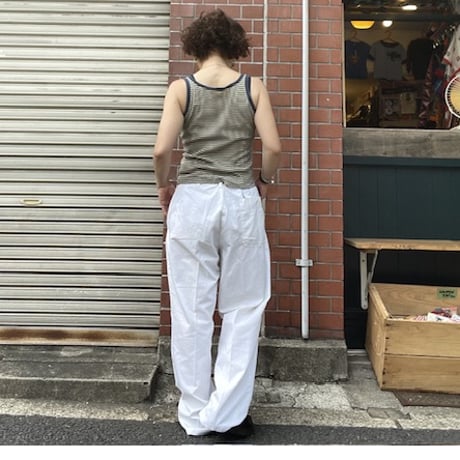 [USED] ドイツ🇩🇪WHITE WORK PANTS(B)