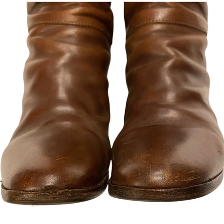 [USED] A.P.C LEATHER ロングブーツ