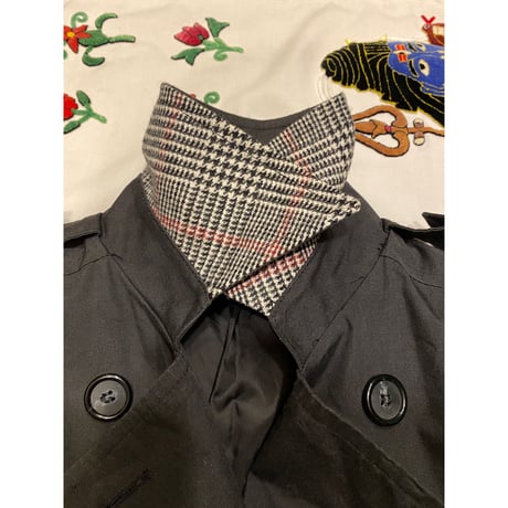 [USED] "LONDON FOG" BLACK トレンチ コート