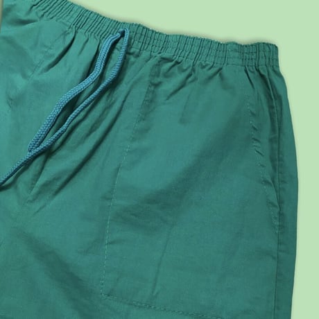 [USED] ITALY GREEN イージーパンツ