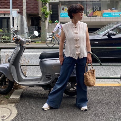 [USED] ノースリーブチャイナシャツ  🇨🇳