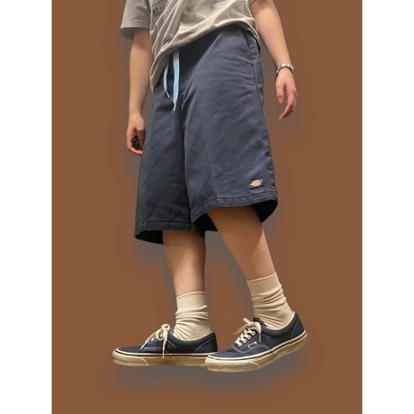 [USED] Dickies ひざ丈ショーツ/ NAVY