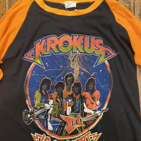[USED] KROKUS ラグランtee