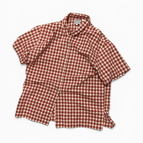 [USED] S/S PLAID SHIRT