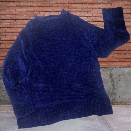 [USED] BLUE BIG アクリルニット 💙