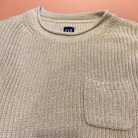 [USED]GAP cottonショート丈ニット