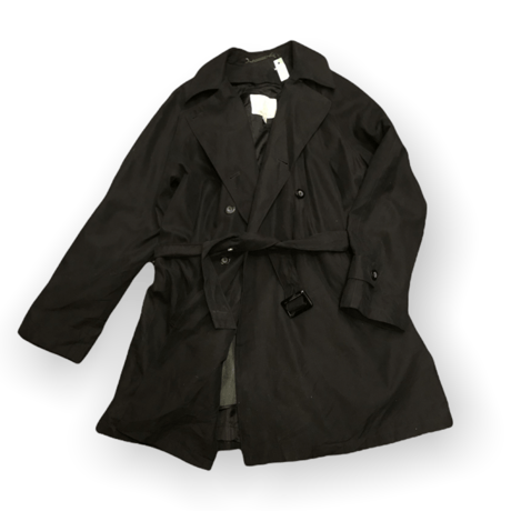 [USED]  "LONDON FOG" トレンチコート BLACK