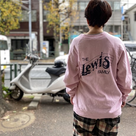 [USED] THE Lewis FAMILYプリントスエット 🎶