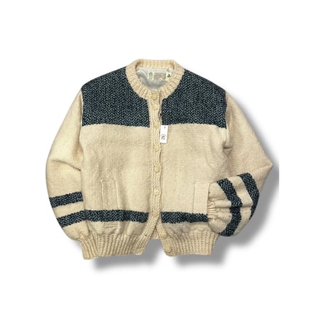 [USED] vintage♡WOOL KNIT JKT