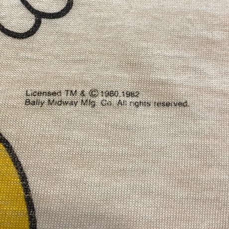 [USED] Vintage PAC-MANトリムTee