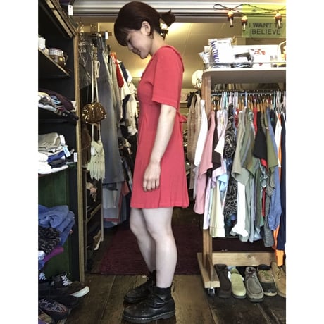 [USED] レーヨンミニ丈ワンピ