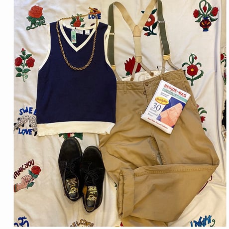 [USED] POLO CHINO サスペンダー付き