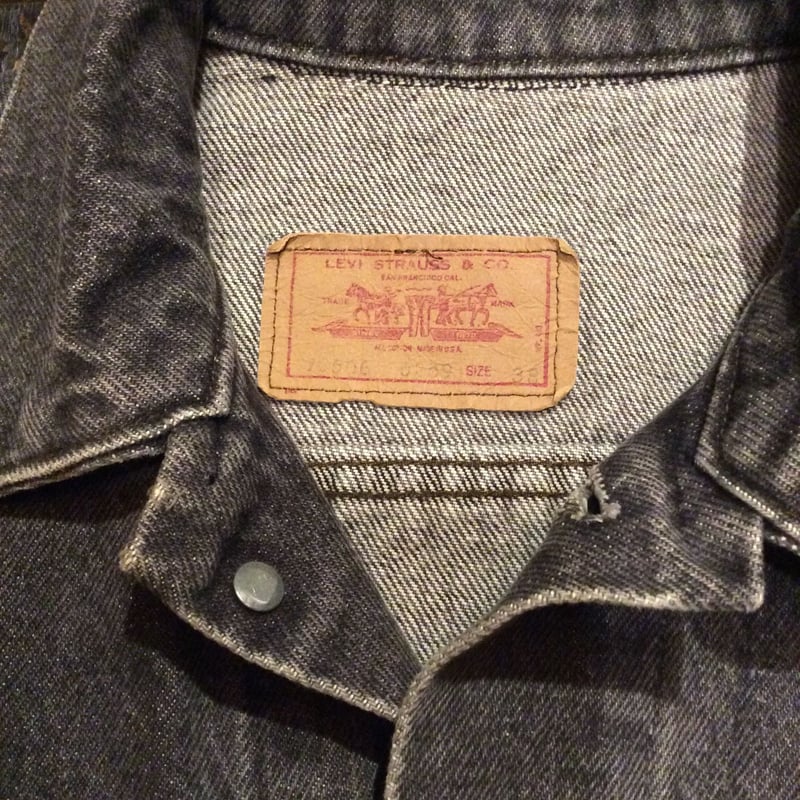 USED] Levis 70506 BLACK! size 38 | garden730