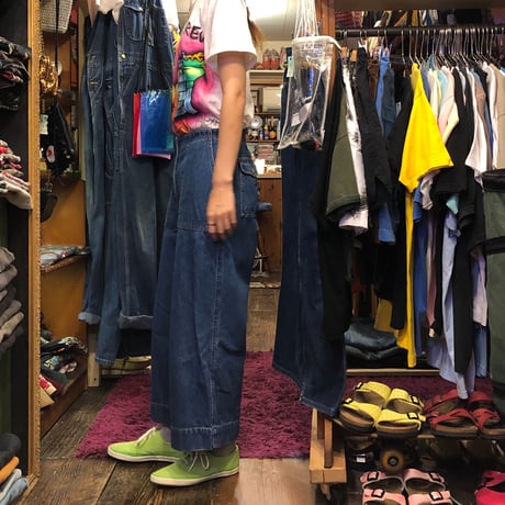[USED] LAUREN JEANS クロップドデニムパンツ