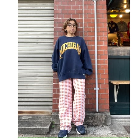 [USED] ORANGE ニットパンツ