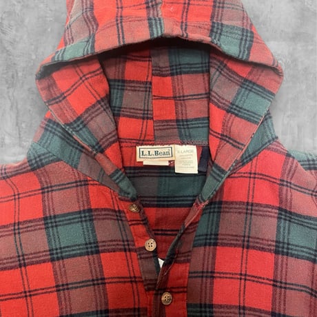 [USED]L.L.Bean チェック プルオーバー
