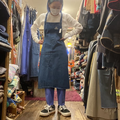 [USED]デニム地エプロン
