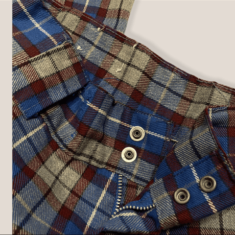 [USED] vintage フレアチェックPANTS
