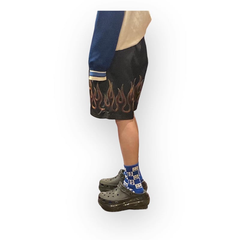 パンツ deadstock vondutch fire nylon shorts USED] vintage 