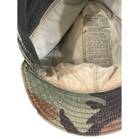 [USED] US CAMO 耳付きCAP