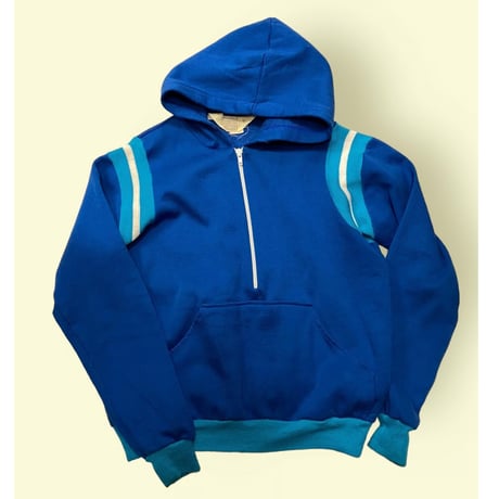 [USED] VINTAGE "Sears" HALF ZIP PARKA🟦