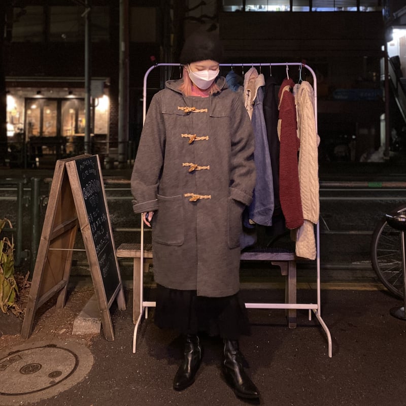 Schott ダッフルコート サイズ42 中古・古着通販】Schott (ショット) ダッフルコート グレー