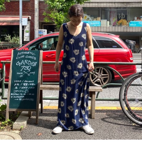 [USED] ひまわりロングワンピース🌻