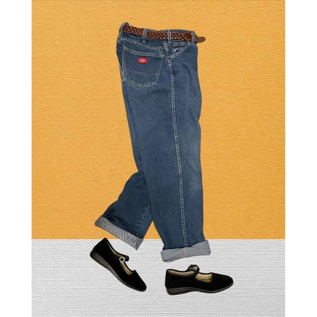 [USED] Dickies DENIM PANTS