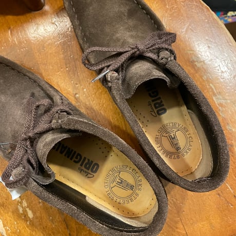 [USED] “Clarks" ワラビー  ブラウン🤎スエード