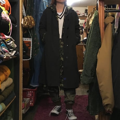 [USED] 80's US  NAVY ステンカラーコート