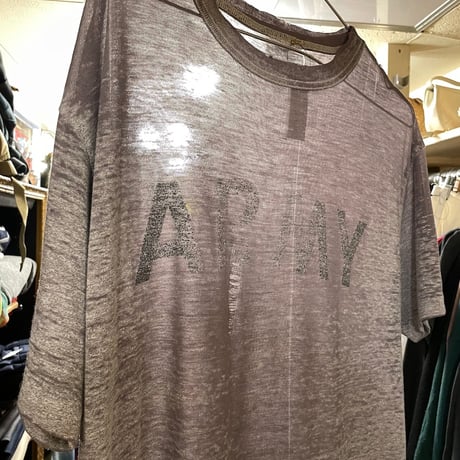 [USED] Vintage スケスケARMY Tee