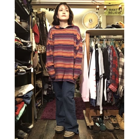 [USED] rainbow やわらかパーカー